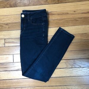 American Eagle Outfitters dark wash jegging